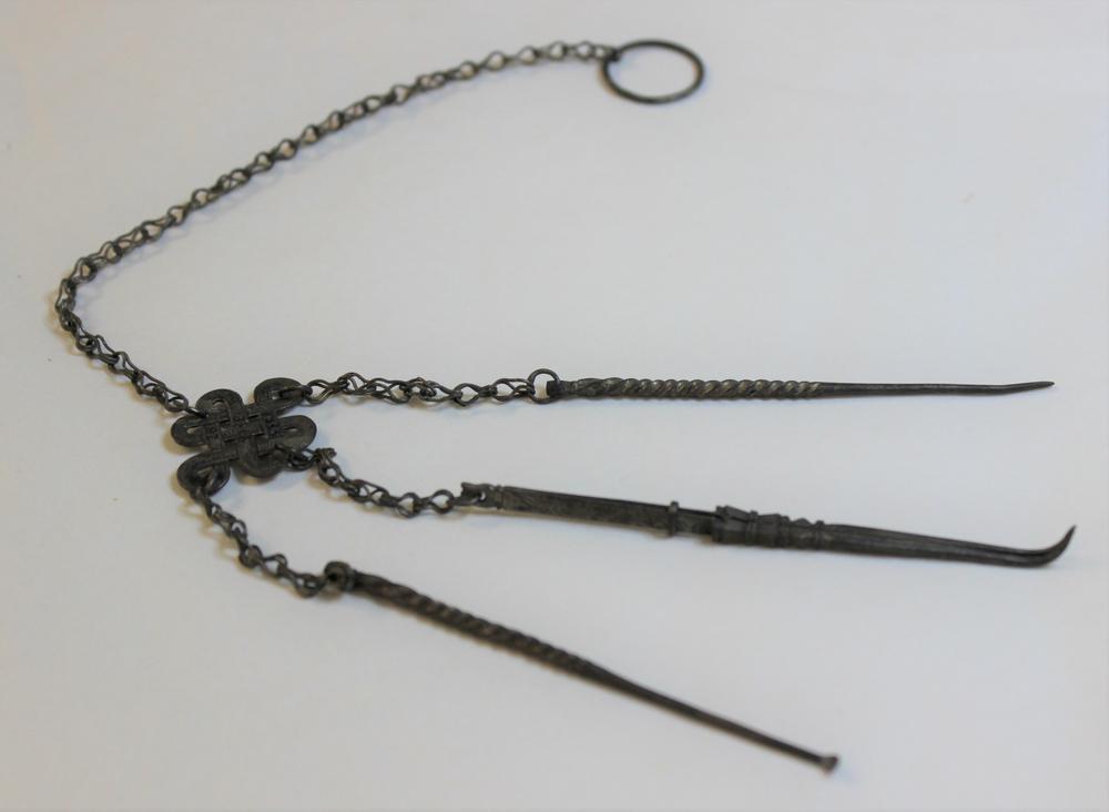 图片[1]-pendant; ear-pick; tweezers BM-1933-0315.87-China Archive